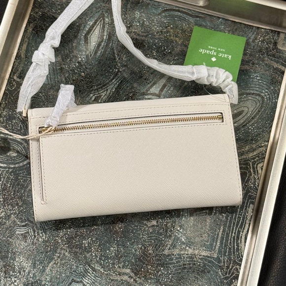 Kate Spade NWT! Convertible Crossbody Wallet Clutch Purse "La Dolce Vita Italian - Picture 6 of 13
